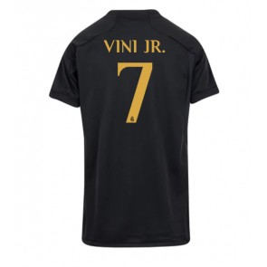 Real Madrid Vinicius Junior #7 Rezervni Dres za Ženska 2023-24 Kratak Rukavima